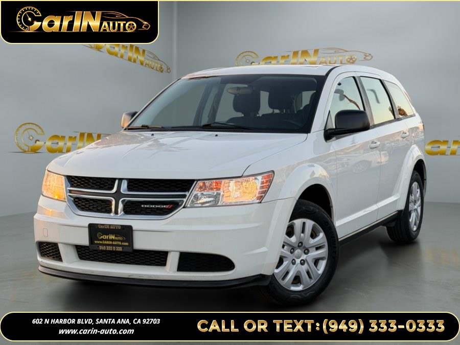 Pearl White Tri-Coat 2014 Dodge Journey American Value Package FWD SUV / Crossover Front-Wheel Drive Automatic