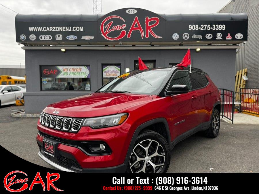 2024 Jeep Compass Limited 4x4, available for sale in Linden, New Jersey | Car Zone. Linden, New Jersey