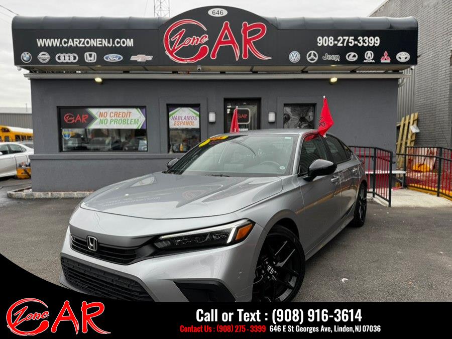 2023 Honda Civic Sedan Sport CVT, available for sale in Linden, New Jersey | Car Zone. Linden, New Jersey