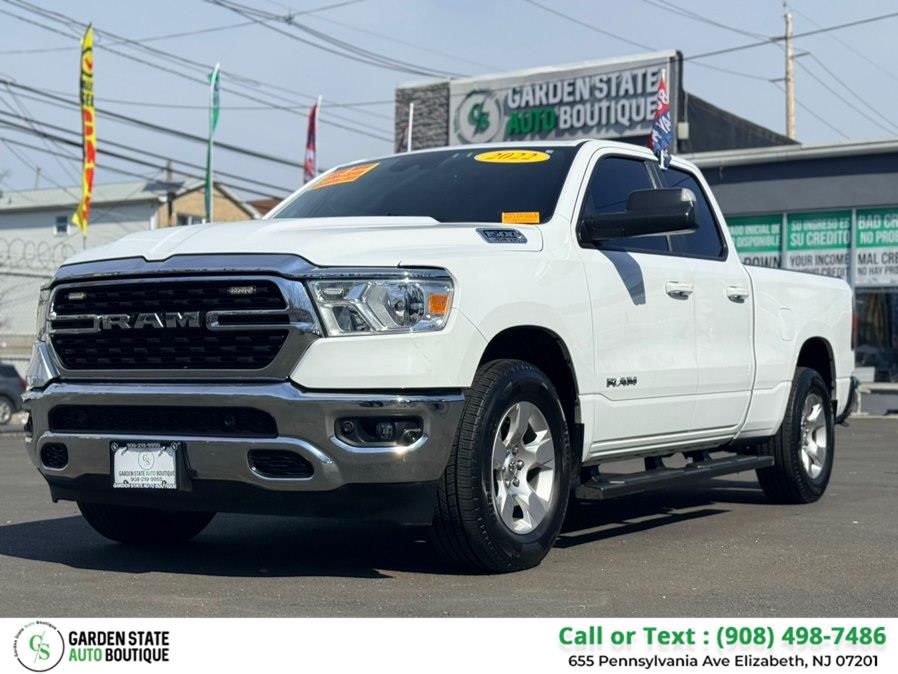 2022 Ram 1500 Big Horn 4x4 Quad Cab 6''4" Box, available for sale in Elizabeth, New Jersey | Garden State Auto Boutique. Elizabeth, New Jersey
