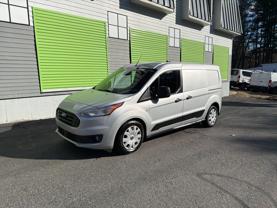 Silver 2019 Ford Transit Connect Cargo XLT LWB FWD with Rear Cargo Doors Van Front-Wheel Drive Automatic