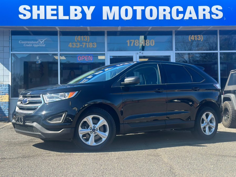 Black 2016 Ford Edge SE AWD SUV / Crossover All-Wheel Drive Automatic