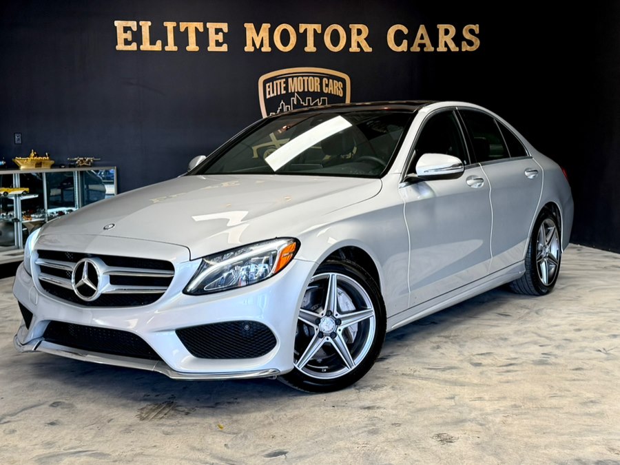 Diamond Silver Metallic 2016 Mercedes-Benz C-Class C 300 Sport 4MATIC Sedan All-Wheel Drive Automatic
