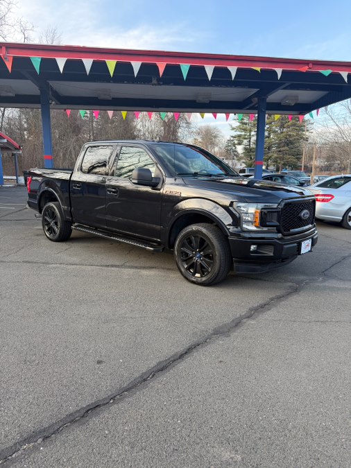 Agate Black Metallic 2020 Ford F-150 XLT SuperCrew 4WD Pickup Truck Four-Wheel Drive Automatic