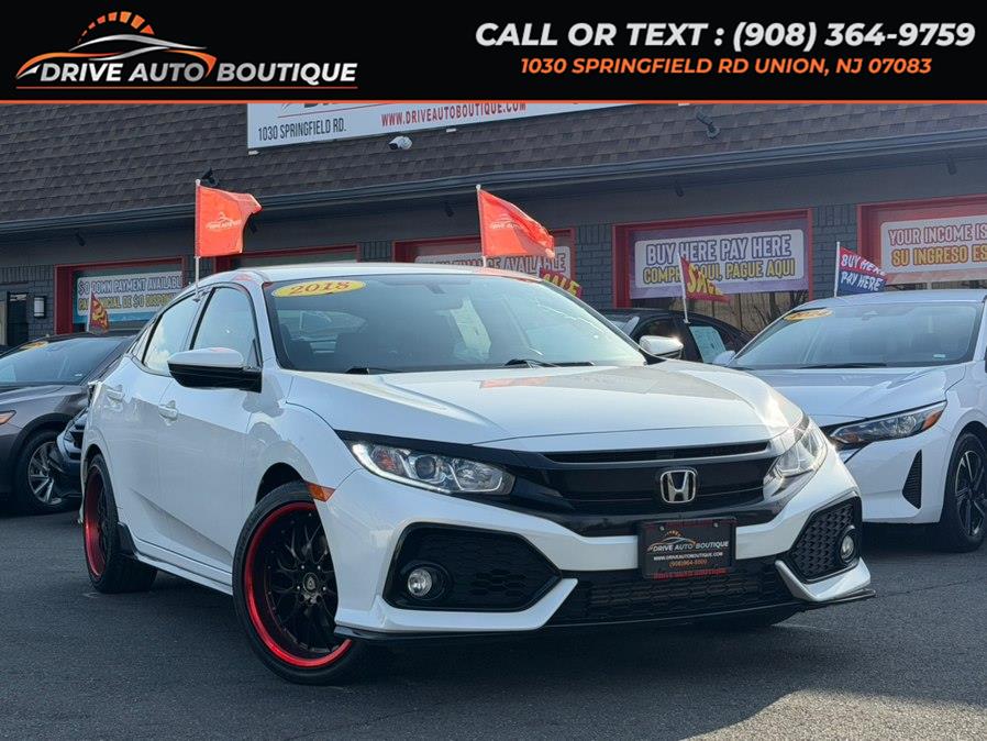 Used 2018 Honda Civic Hatchback in Union, New Jersey | Drive Auto Boutique. Union, New Jersey