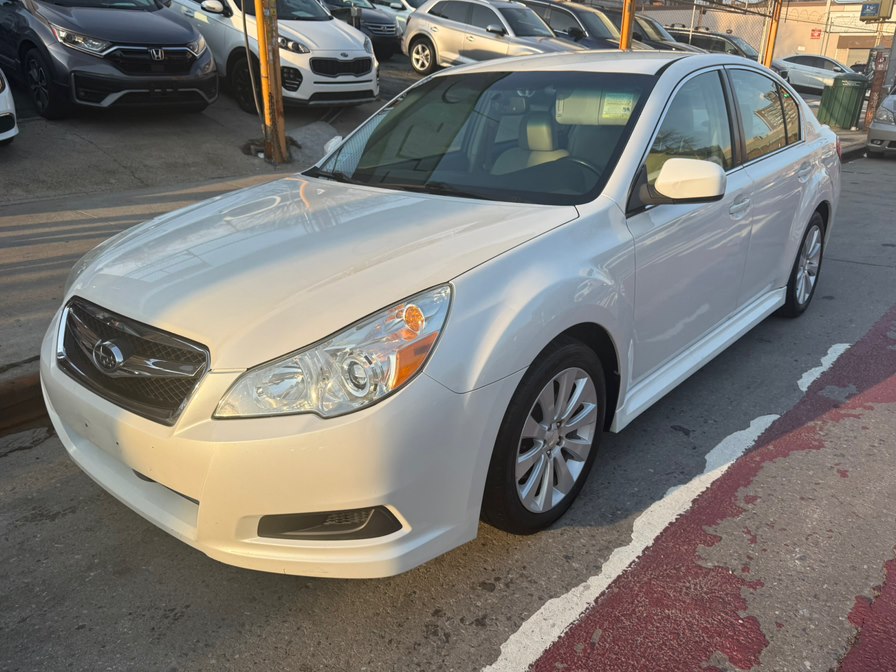Satin White Pearl 2010 Subaru Legacy 3.6R Limited AWD Sedan All-Wheel Drive Automatic