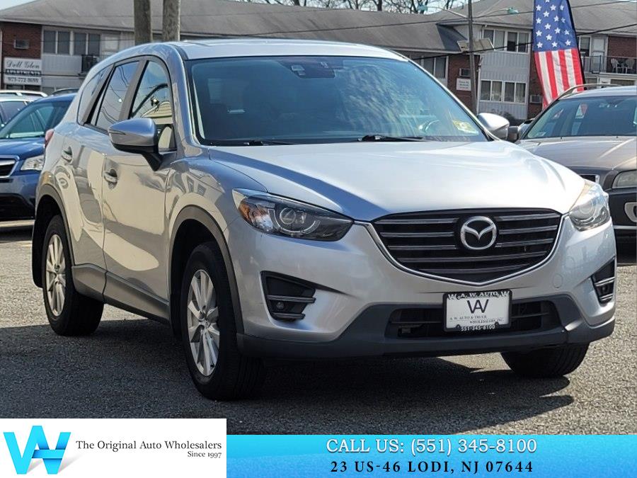 Silver 2016 Mazda CX-5 Touring AWD SUV / Crossover All-Wheel Drive Automatic