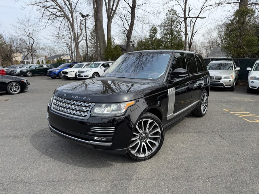 Barolo Black 2016 Land Rover Range Rover V8 Autobiography 4WD SUV / Crossover All-Wheel Drive Automatic