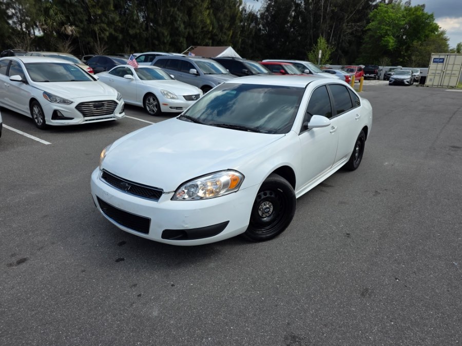 Summit White 2014 Chevrolet Impala Limited Police FWD Sedan Front-Wheel Drive Automatic