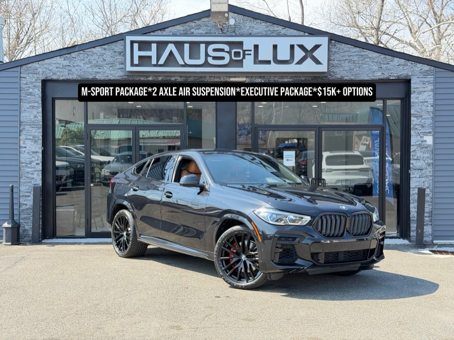 Black 2022 BMW X6 xDrive40i AWD SUV / Crossover All-Wheel Drive Automatic
