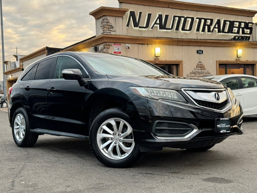 Crystal Black Pearl 2017 Acura RDX AWD with Technology Package SUV / Crossover All-Wheel Drive Automatic