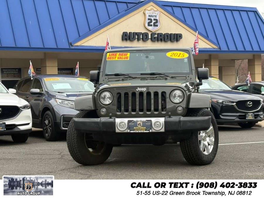 Used 2015 Jeep Wrangler Unlimited in Green Brook Township, New Jersey | Route 22 Auto Group. Green Brook Township, New Jersey