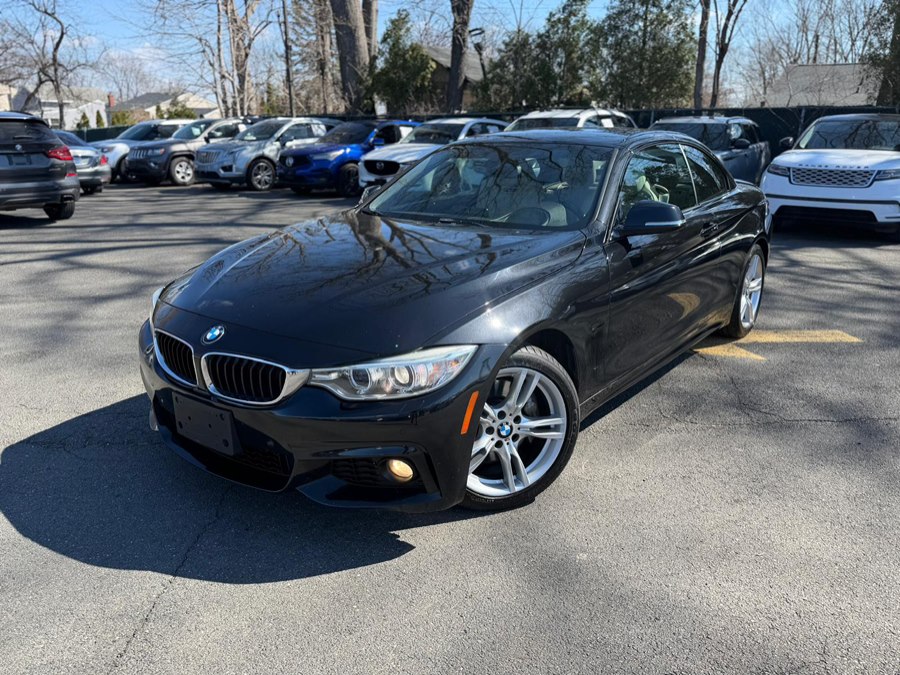 Black Sapphire Metallic 2015 BMW 4 Series 435i Convertible RWD Convertible Rear-Wheel Drive Automatic