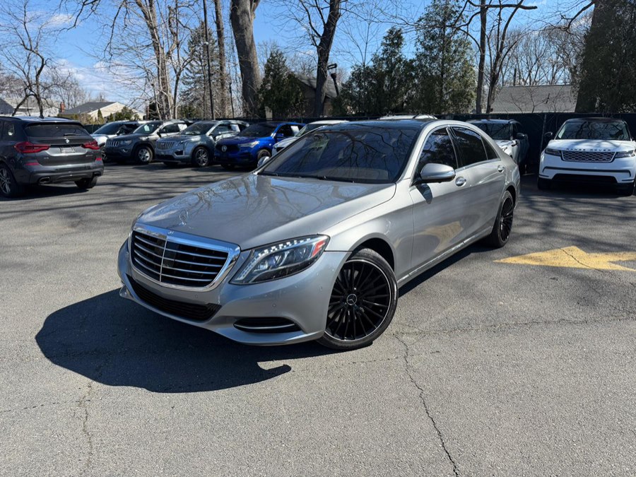 Palladium Silver Metallic 2015 Mercedes-Benz S-Class S 550 Sedan Rear-Wheel Drive Automatic