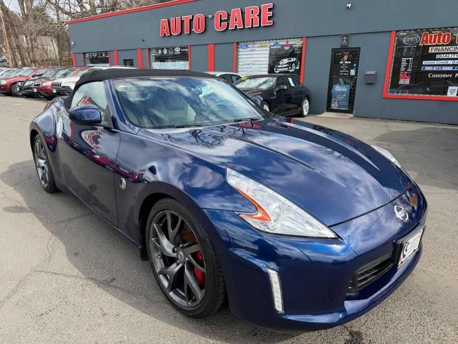 Blue 2016 Nissan 370Z Roadster Convertible Rear-Wheel Drive Automatic