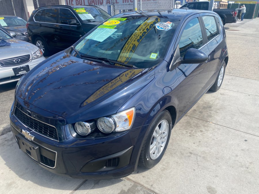 Blue Velvet Metallic 2015 Chevrolet Sonic LT Hatchback FWD Hatchback Front-Wheel Drive Automatic