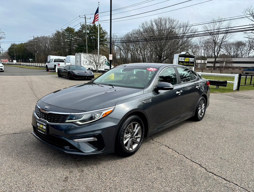 Gray (Gravity Grey) 2020 Kia Optima LX FWD Sedan Front-Wheel Drive Automatic