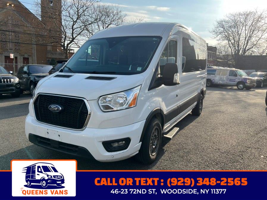 Used 2021 Ford Transit Passenger Wagon in Woodside, New York | Queens Vans LLC. Woodside, New York