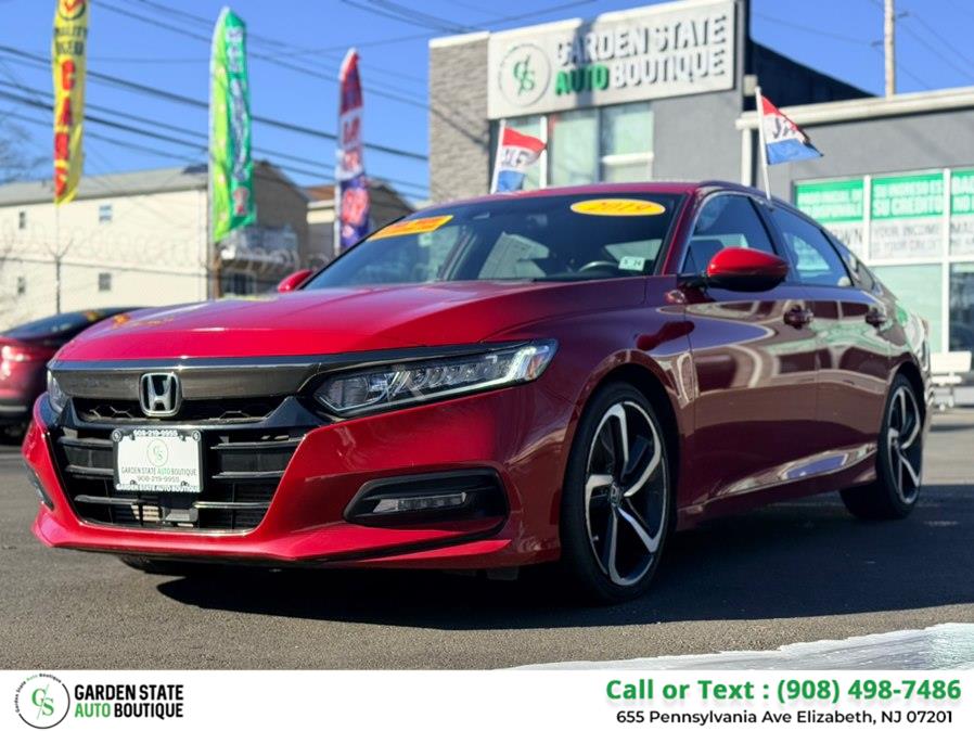 2019 Honda Accord Sedan Sport 1.5T CVT, available for sale in Elizabeth, New Jersey | Garden State Auto Boutique. Elizabeth, New Jersey