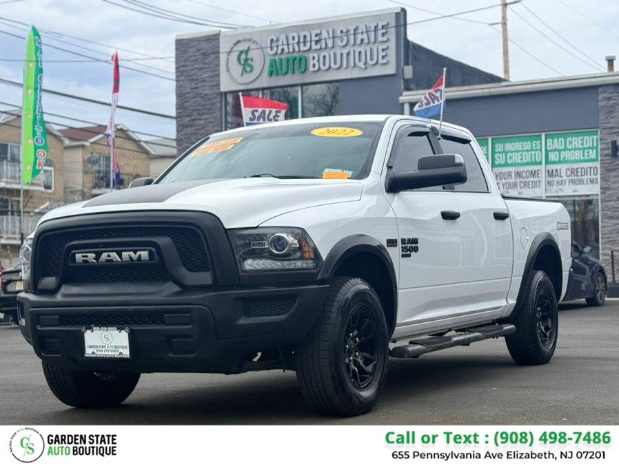 2022 Ram 1500 Classic SLT 4x4 Crew Cab 5''7" Box, available for sale in Elizabeth, New Jersey | Garden State Auto Boutique. Elizabeth, New Jersey