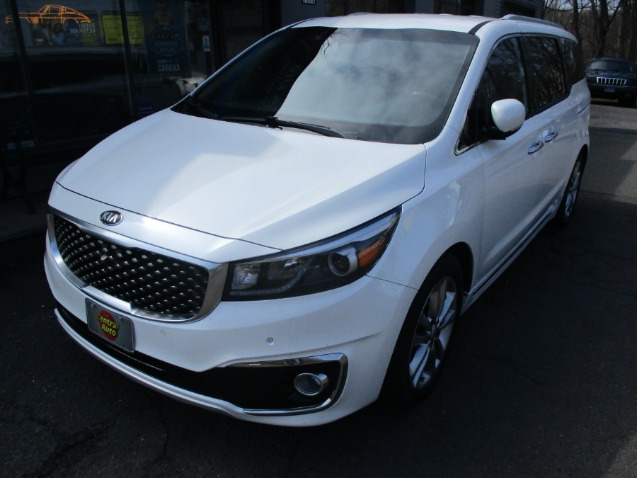Snow White Pearl 2018 Kia Sedona SXL Minivan Front-Wheel Drive Automatic