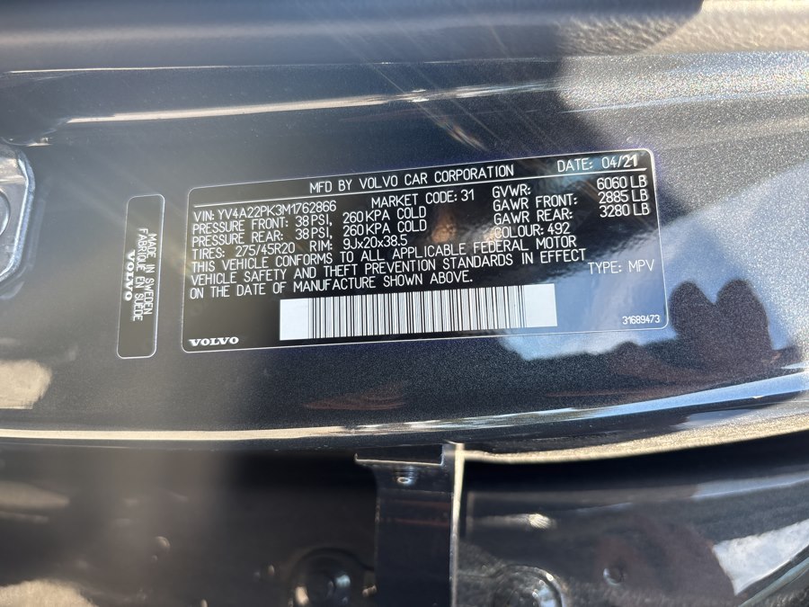 2021 Volvo XC90 Momentum - Photo 30