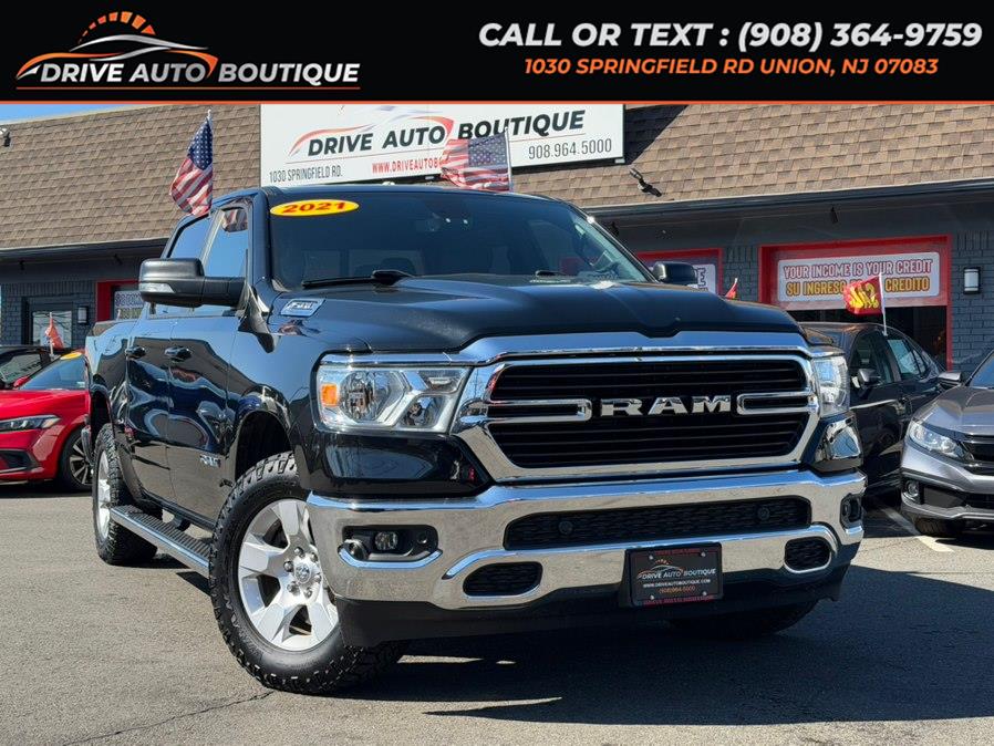 2021 Ram 1500 Big Horn 4x4 Crew Cab 5''7" Box, available for sale in Union, New Jersey | Drive Auto Boutique. Union, New Jersey