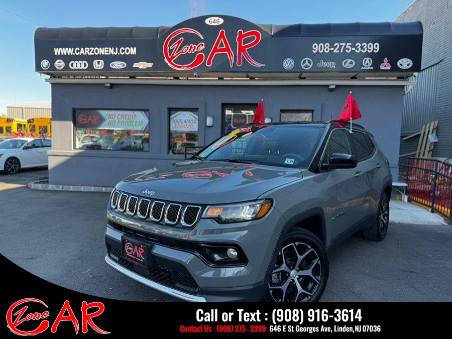 2024 Jeep Compass Limited 4x4, available for sale in Linden, New Jersey | Car Zone. Linden, New Jersey