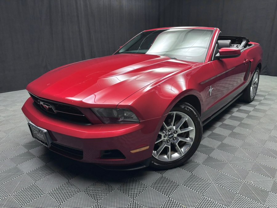 Red Candy Metallic 2010 Ford Mustang V6 Premium Convertible RWD Convertible Rear-Wheel Drive Automatic