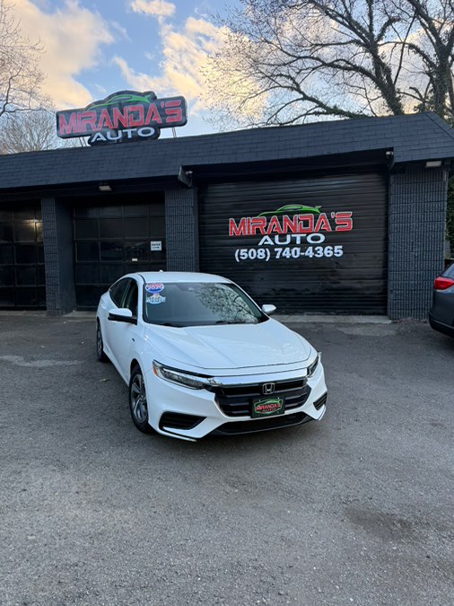 Platinum White Pearl 2020 Honda Insight EX Sedan FWD Sedan Front-Wheel Drive Automatic
