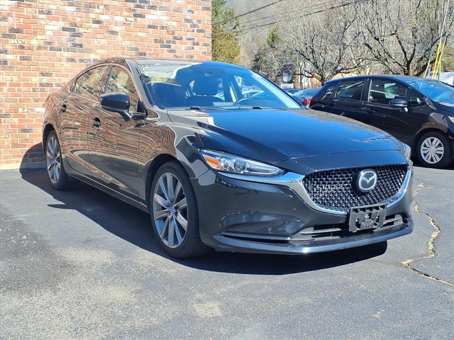 Jet Black Mica 41w 2019 Mazda MAZDA6 Touring FWD Sedan Front-Wheel Drive Automatic