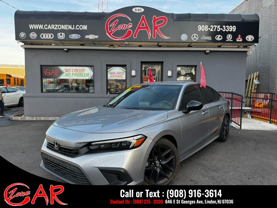 2024 Honda Civic Sedan Sport CVT, available for sale in Linden, New Jersey | Car Zone. Linden, New Jersey
