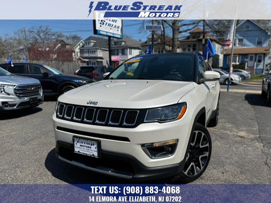2019 Jeep Compass Limited 4x4, available for sale in Elizabeth, New Jersey | Blue Streak Motors. Elizabeth, New Jersey