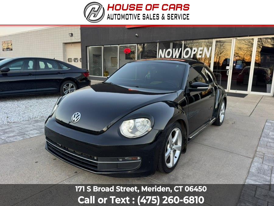 2015 Volkswagen Beetle Coupe 2dr Auto 1.8T Fleet Edition PZEV, available for sale in Meriden, Connecticut | House of Cars CT. Meriden, Connecticut