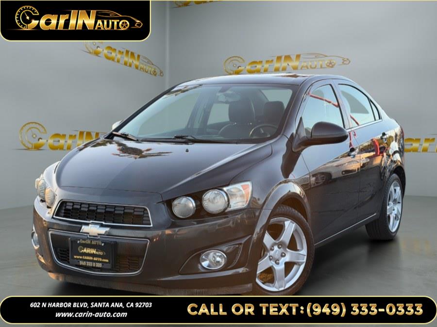 Nightfall Gray Metallic 2016 Chevrolet Sonic LTZ Sedan FWD Sedan Front-Wheel Drive Automatic