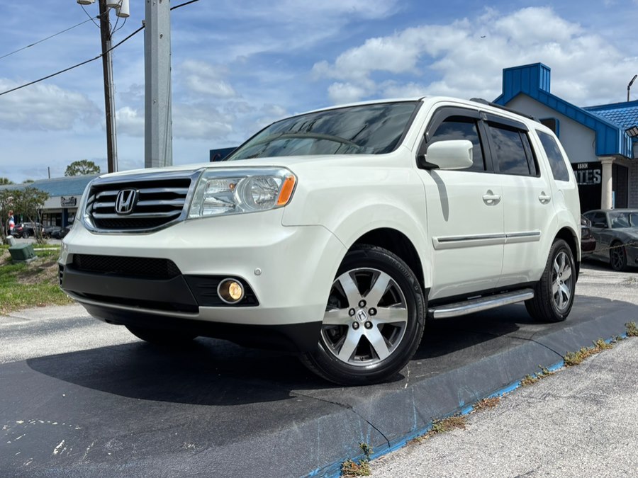 White Diamond Pearl 2013 Honda Pilot Touring SUV / Crossover Front-Wheel Drive Automatic