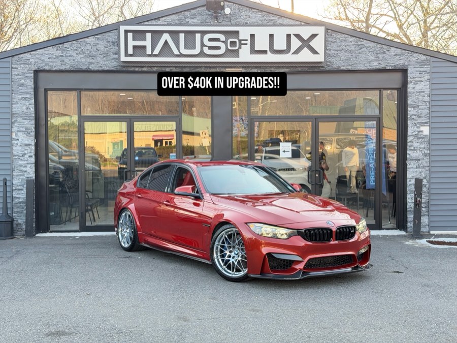 Sakhir Orange II Metallic 2017 BMW M3 Sedan RWD Sedan Rear-Wheel Drive Automatic