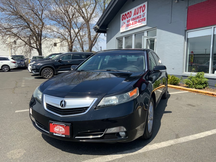 Black 2012 Acura TL FWD with Technology Package Sedan Front-Wheel Drive Automatic