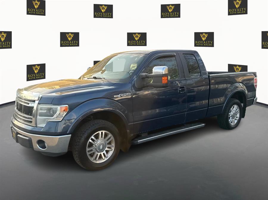 Blue Jeans Metallic 2013 Ford F-150 Lariat SuperCab Pickup Truck 4X2 Automatic