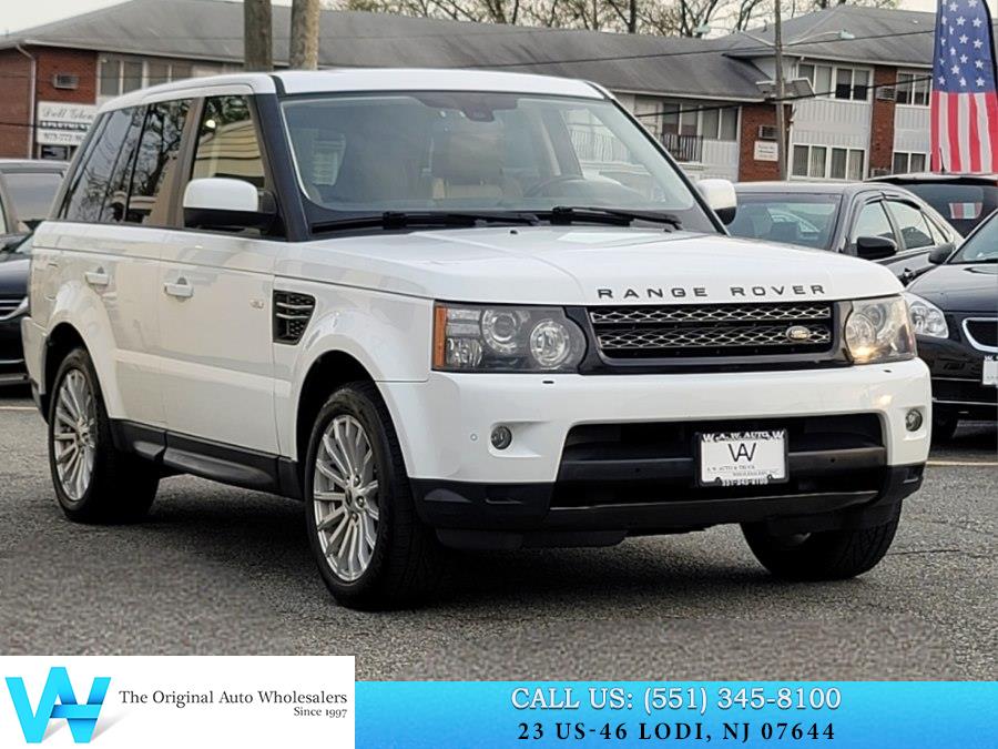 White 2012 Land Rover Range Rover Sport HSE SUV / Crossover Four-Wheel Drive Automatic