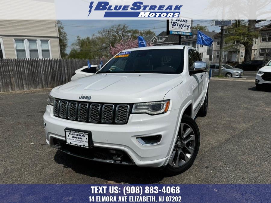 2017 Jeep Grand Cherokee Overland 4x4, available for sale in Elizabeth, New Jersey | Blue Streak Motors. Elizabeth, New Jersey
