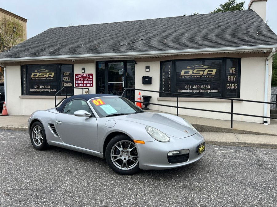 Arctic Silver Metallic 2007 Porsche Boxster Base Convertible Rear-Wheel Drive Manual
