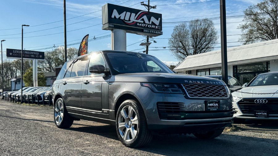 Gray (Carpathian Grey Premium Metallic) 2018 Land Rover Range Rover V8 Supercharged LWB 4WD SUV / Crossover All-Wheel Drive Automatic