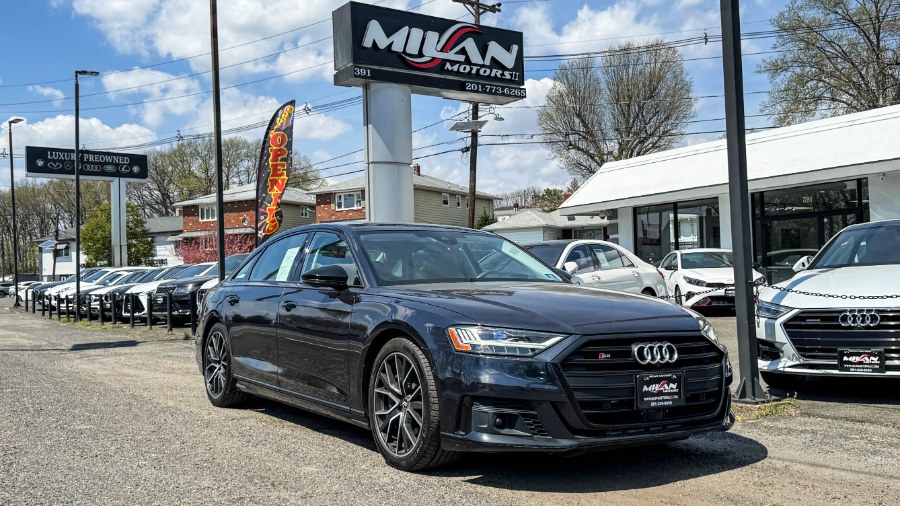 Navarra Blue Metallic 2020 Audi S8 4.0T quattro Sedan All-Wheel Drive Automatic
