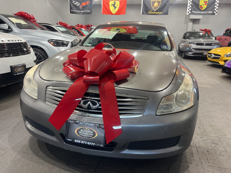 Gray (Platinum Graphite Metallic) 2007 INFINITI G35 x Sedan AWD Sedan All-Wheel Drive Automatic