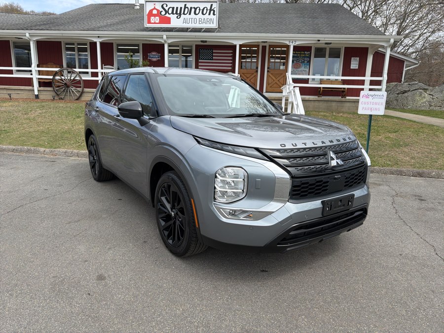 Gray 2023 Mitsubishi Outlander Black Edition S-AWC SUV / Crossover All-Wheel Drive 8-Speed CVT