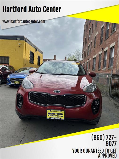 Red (Maroon) 2018 Kia Sportage LX AWD SUV / Crossover All-Wheel Drive Automatic