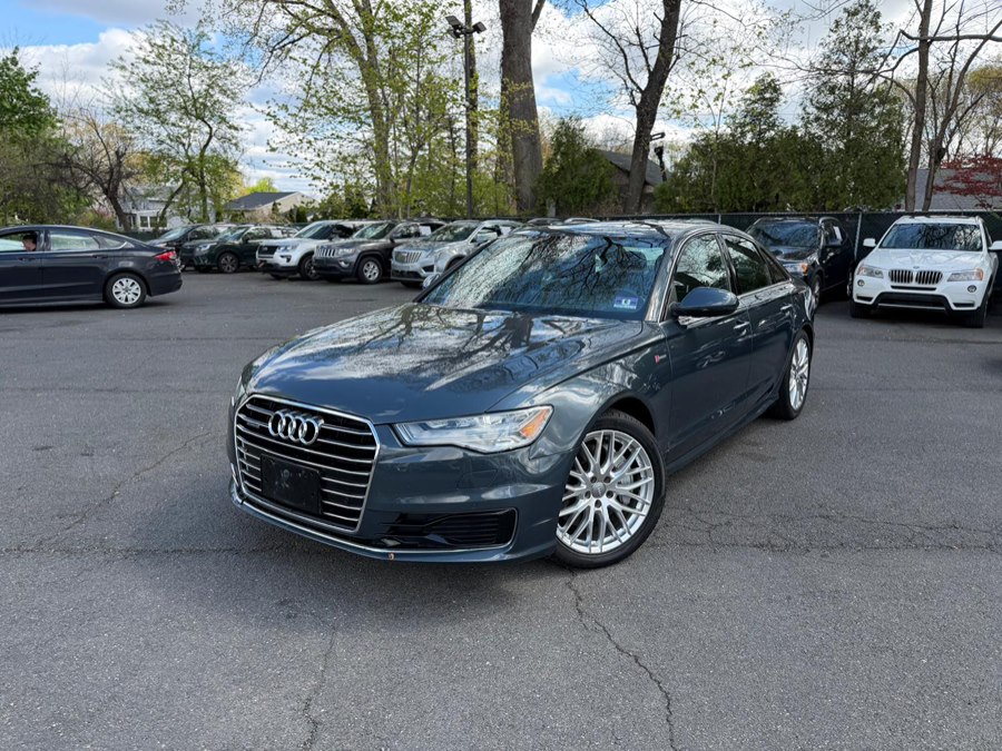 Aviator Blue Metallic 2016 Audi A6 3.0T quattro Prestige Sedan AWD Sedan All-Wheel Drive Automatic