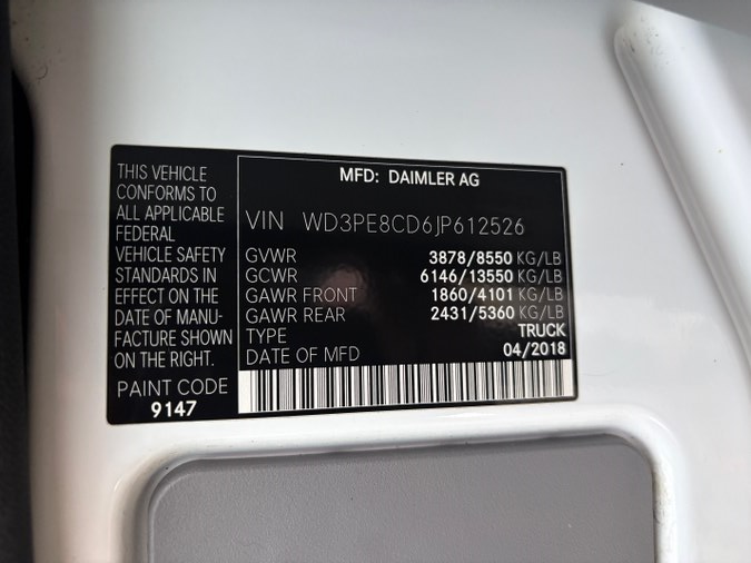 2018 Mercedes-Benz Sprinter Cargo Van Base - Photo 34