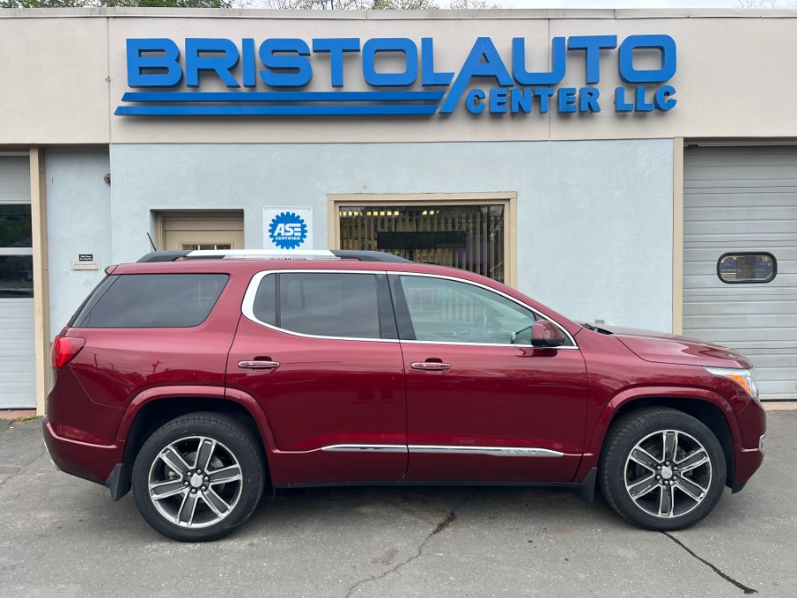 Crimson Red Tintcoat 2017 GMC Acadia Denali AWD SUV / Crossover Four-Wheel Drive Automatic